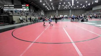105 lbs Cons. Round 3 - Hailey Moore, Northwest vs Alyssa Tyson, Timberland