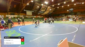 126BLUE lbs Rr Rnd 3 - Hannah Fortner, Hadley Luzerne vs Anastasia Albornoz, Minisink Valley