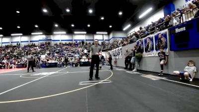 58 lbs Rr Rnd 2 - Madden Hoover, Ada Youth Wrestling vs Maverick Higgins, Choctaw Ironman Youth Wrestling