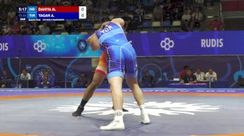 86 kg 1/4 Final - Mukul Dahiya, India vs Ahmet Yagan, Turkiye