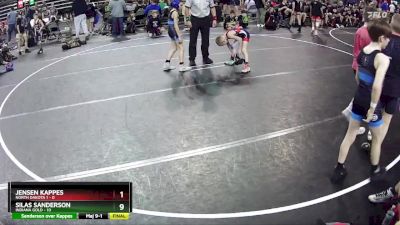 65 lbs Round 4 (6 Team) - D Angelo Chavez, Indiana Gold vs Bennett Monson, North Dakota 1