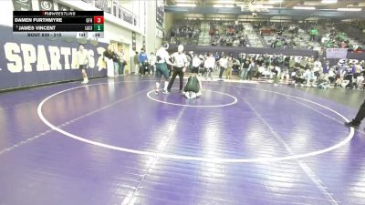 215 lbs 5th Place Match - James Vincent, Lake City vs Damen Furthmyre, Great Falls High/MSDB, MT