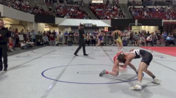102 lbs Champ. Round 1 - Kade Garcia, Worland Wrestling Club vs Bridger Garrison, Butte Wrestling Club