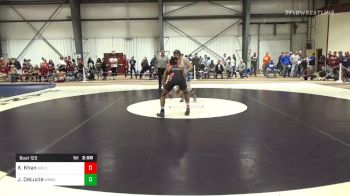 Prelims - Kasim Khan, Wesleyan vs Justin DeLucia, Western New England