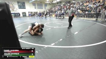 165 lbs Champ. Round 2 - Daniel Alquisira, Westminster vs Holden Bourque, Trabuco Hills