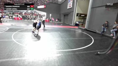 135 lbs Champ. Round 1 - Asher Lovell, Ithaca-Weston Wrestling vs Mason Franson, Whitehall Wrestling Club