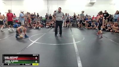 92 lbs Round 3 (6 Team) - Owen Alborn, Killa Bees vs Kael Gephart, Quaker Maroon