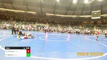 88 lbs Consi Of 32 #2 - Ryland O'Connor, Cardinal Wrestling Club vs Krue Melchor, Douglas Wrestling Club