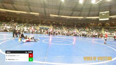 88 lbs Consi Of 32 #2 - Ryland O'Connor, Cardinal Wrestling Club vs Krue Melchor, Douglas Wrestling Club