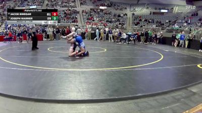 106 lbs Champ. Round 1 - Jacob Binegar, Bellmont (IN) vs Joseph Warner, Carroll (Fort Wayne)