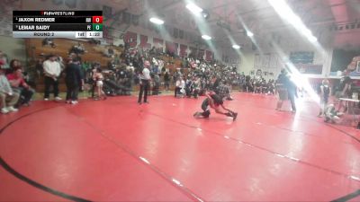 68-70 lbs Round 2 - Jaxon Redmer, Reign WC vs Lemar Saidy, Poway Elite
