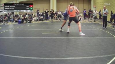 175 lbs Semifinal - Jance Novak, Inwtc vs Izaak Reyes, Wright Wrestling Academy