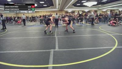 138 lbs Round Of 128 - Uriah Martinez, Alamosa vs Adam Tortorich, No Team