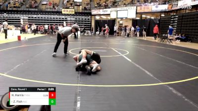 157 lbs Cons. Round 1 - Zack Fish, Adams State vs Hunter Harris, Fort Hays State University