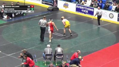 252 lbs Consi Of 4 - Markus Williams, Trinity vs Ben Corvin, Southmoreland