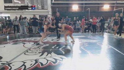 142 lbs Semifinal - Mia Spadavecchia, Westwood vs Carmen Bishop, Crown City Wrestling Club