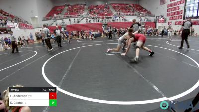 170 lbs Rr Rnd 1 - Leon Anderson, Elgin Wrestling vs Cash Coats, F-5 Grappling