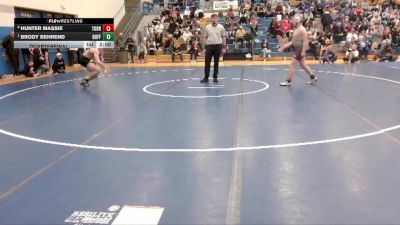 165 lbs Quarterfinal - Brody Behrend, Buffalo vs Hunter Massie, Torrington