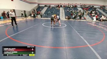 185 lbs Round 5 - Camille Harris, Frisco Memorial vs Hope Elliott, Frisco Centennial