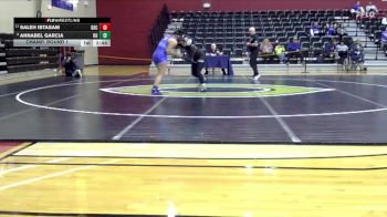 138 lbs Champ. Round 1 - Saleh Ibtasam, Bluefield State vs Annabel Garcia, King University