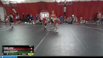 138 lbs Quarterfinals (8 Team) - Mark Jeske, Wisconsin Rapids vs Elijah Germann, Brainerd/Pillager