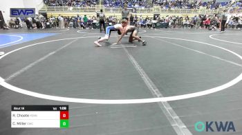 126 lbs Quarterfinal - Rogan Choate, Hennessey Takedown Club vs Cortavious Miller, Cowboy Wrestling Club