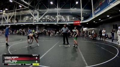 105 lbs Round 3 (8 Team) - Daniel Veiga, AACO Allstars vs Logan Worth, VA Patriots