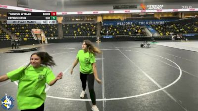 106 lbs 5th Place Match - Colton Wyller, Aurora (Marmion Academy) vs Patrick Heim, Shakopee