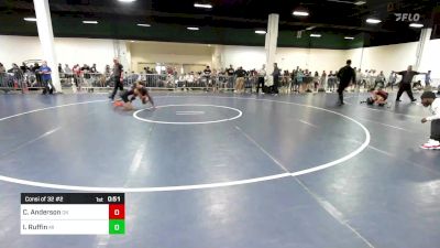 95 lbs Consi Of 32 #2 - Calib Anderson, OK vs Isaiah Ruffin, MI