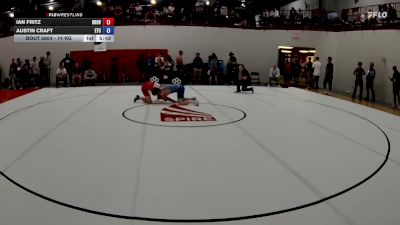 74 kg Cons. Round 4 - Ian Fritz, Brunson UVRTC vs Austin Craft, Eagle Training Center