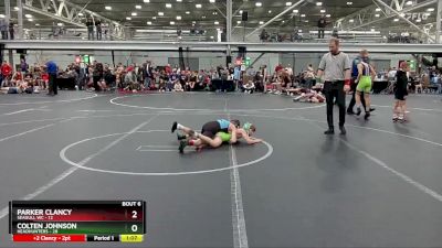 76 lbs Round 3 (4 Team) - Colten Johnson, Headhunters vs Parker Clancy, Seagull WC