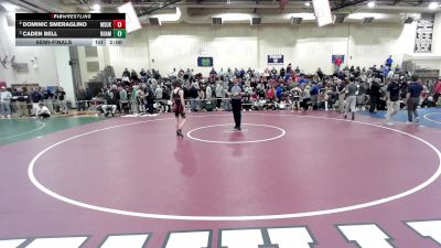 106 lbs Semifinal - Dominic Smeraglino, Masuk vs Caden Bell, RHAM