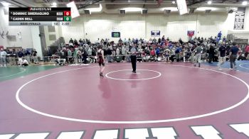 106 lbs Semifinal - Dominic Smeraglino, Masuk vs Caden Bell, RHAM
