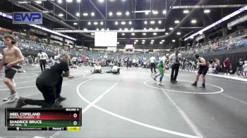 130 lbs Round 3 - Brantley Tootle, South Central Punishers vs Knox Page, Wichita Blue Knights