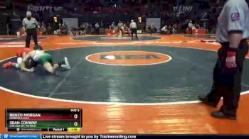 2A 132 lbs Cons. Semi - Renzo Morgan, Deerfield (H.S.) vs Sean Conway, Chicago (St. Patrick)
