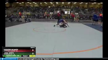 285 lbs Quarterfinals (8 Team) - Hunter McAvoy, 3A Yamhill Carlton vs Josh Smith, 3A Warrenton