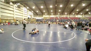 265 lbs Finals (2 Team) - Tomas Saavedra, Crooks County vs Caleb Cefalo, Utah Black