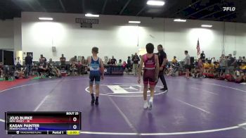 92 lbs 4th Wrestleback (16 Team) - Jojo Burke, New Jersey vs Kagan Painter, Pennsylvania Red