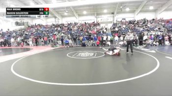 126 lbs Champ. Round 2 - Mason Goldstein, Syracuse vs Max Brems, Brighton