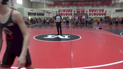 95 lbs Champ. Round 2 - Mathias Liepold, Flat Earth vs August Hartung, Stillwater