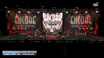 Cheer Town USA - Code Black [2025 L5 Senior Coed - D2 Day 3] 2025 Encore Grand Nationals
