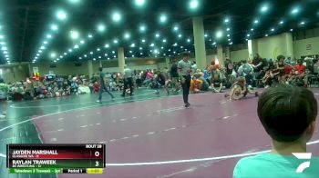 55 lbs Placement (16 Team) - Jayden Marshall, Glasgow WA vs Raylan Traweek, BS Wrestling