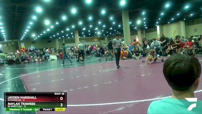 55 lbs Placement (16 Team) - Jayden Marshall, Glasgow WA vs Raylan Traweek, BS Wrestling