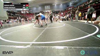 160 lbs Semifinal - Taegan Austin, Sperry Wrestling Club vs Cohen Whiteley, Broken Arrow Wrestling Club