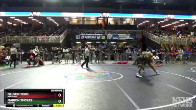 3A 285 lbs Semifinal - Nelson Toro, Harmony vs Marion Smokes, DeLand