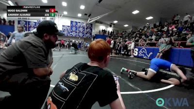 140 lbs Rr Rnd 3 - Hugo Baldwin, Victory Christian School vs Andrew Alvarez, Alvarez