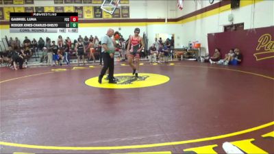 174 lbs Cons. Round 3 - Rodger Jones-Charles-Shelto, Lassen College vs Gabriel Luna, Fresno City College