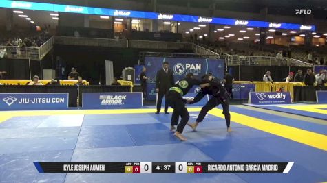 Ricardo Antonio García Madrid vs Kyle Joseph Aumen 2026 Pan Jiu Jitsu IBJJF Championship