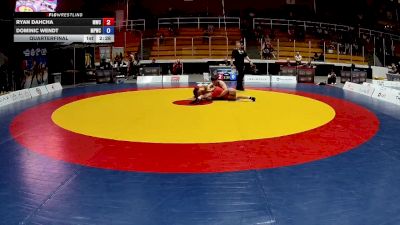 65kg Quarterfinal - Ryan Dahcha, Matmen Wrestling Club vs Dominic Wendt, Miri Piri Wrestling Club