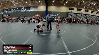 110 lbs Round 1 (4 Team) - Chad Artman, POWA vs Colton Meixner, Full Circle